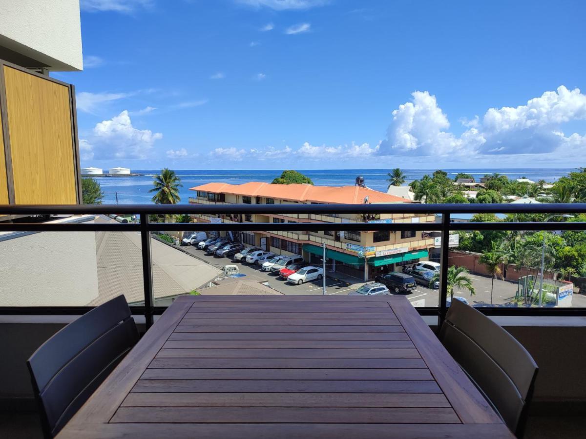 Blue Moana Studio Papeete - Sea View, Ac, Fast Wifi, Pool, Gym Dış mekan fotoğraf