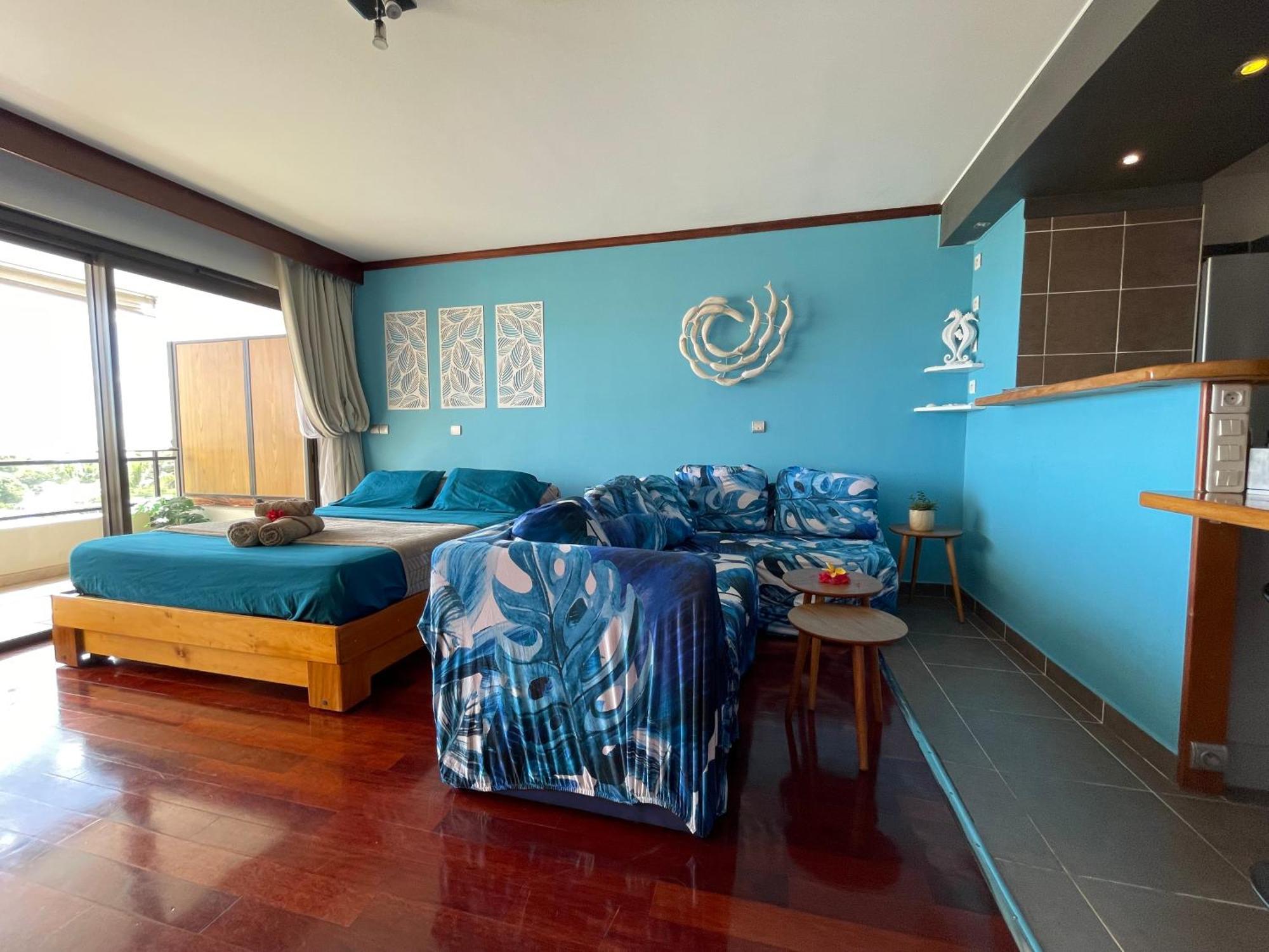 Blue Moana Studio Papeete - Sea View, Ac, Fast Wifi, Pool, Gym Dış mekan fotoğraf